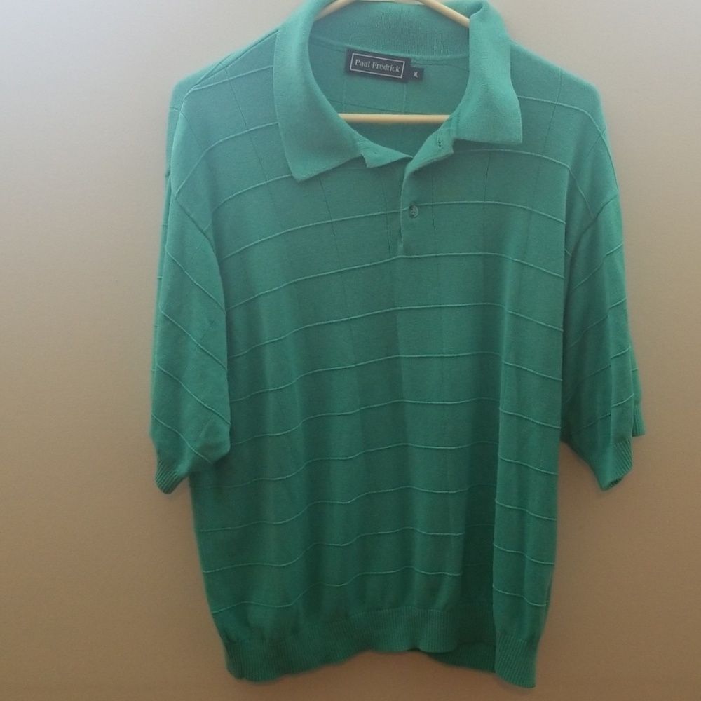 Paul Fredrick Polo Golf Shirt Xl